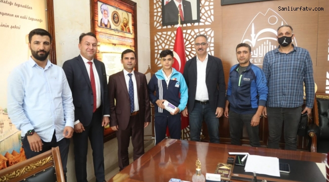 Şanlıurfa'da Dünya Gençlik Liginde Dereceye Giren Sporcular Ödüllendirildi