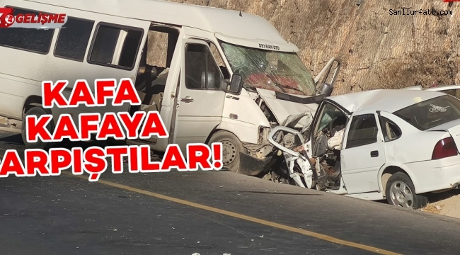 Şanlıurfa'da Kaza 1 Ölü 16 Yaralı ;