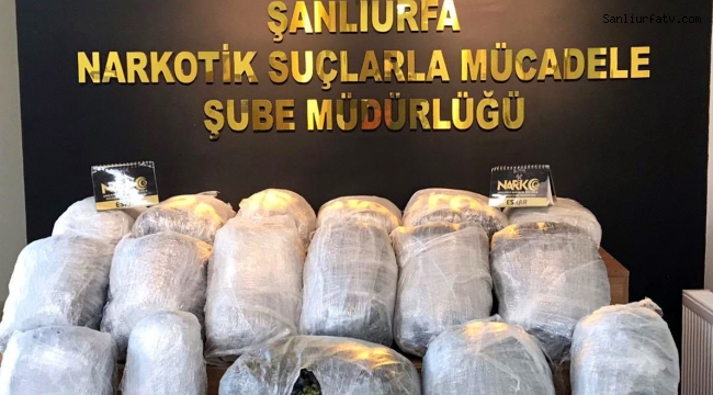 Şanlıurfa'da Uyuşturucu Satıcılarına Geçit Yok;