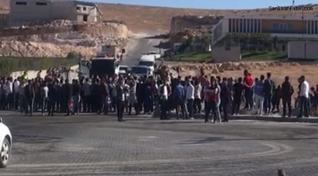 Urfa'da İşten çıkarılan İşçiler Eylem Yaptı