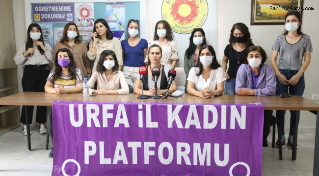 Urfa'da Kadın Cinayeti için Şanlıurfa ve Diyarbakır'da Açıklama;