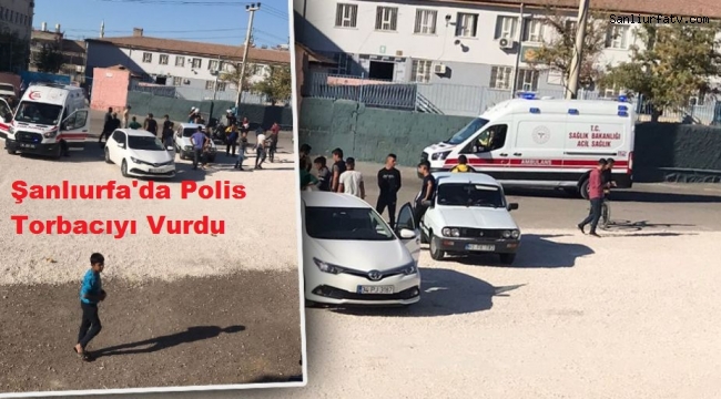 Urfa'da Lise Önünde Polis Torbacıyı Vurdu;