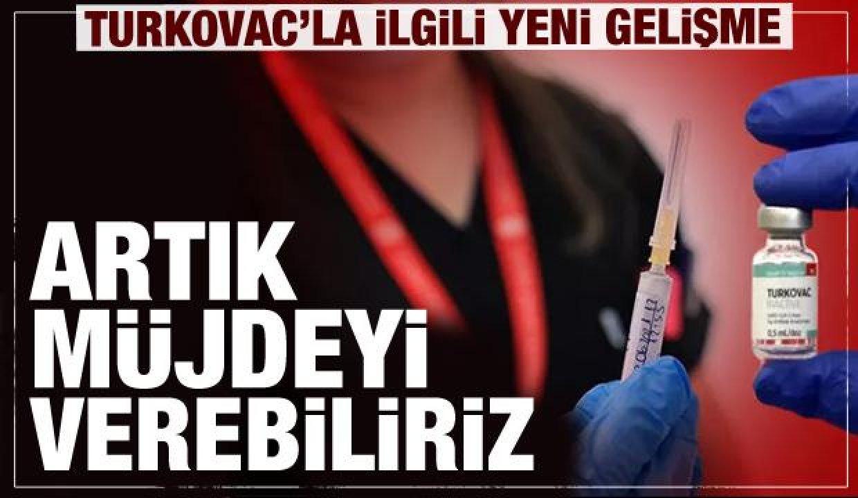 Yerli aşı Turkovac'la ilgili Başhekim'den son dakika müjdesi;