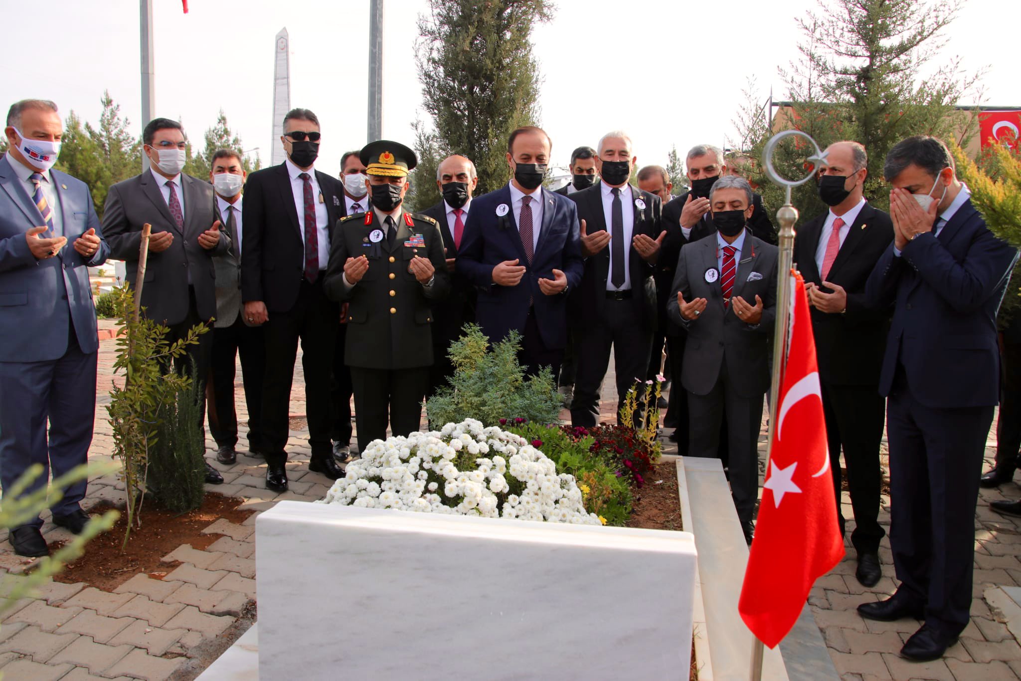 10 Kasım Anma Töreninde Atatürk, Şanlıurfa'da anılıyor;