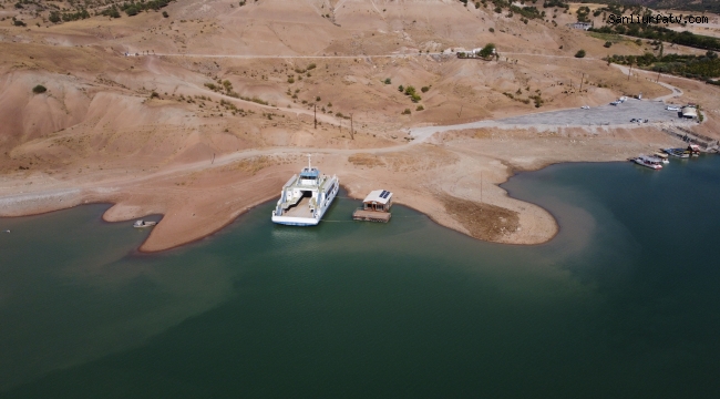 Fırat Nehri'nde kurulan limanda sona yaklaşıldı