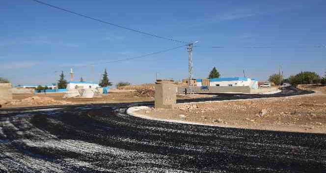 Haliliye kırsalında yol çalışması