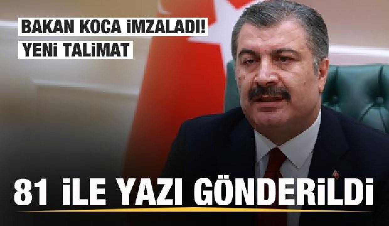 Sağlık Bakanlığı'ndan Sağlık Çalışanlarına son dakika çalışma saatleri yazısı;