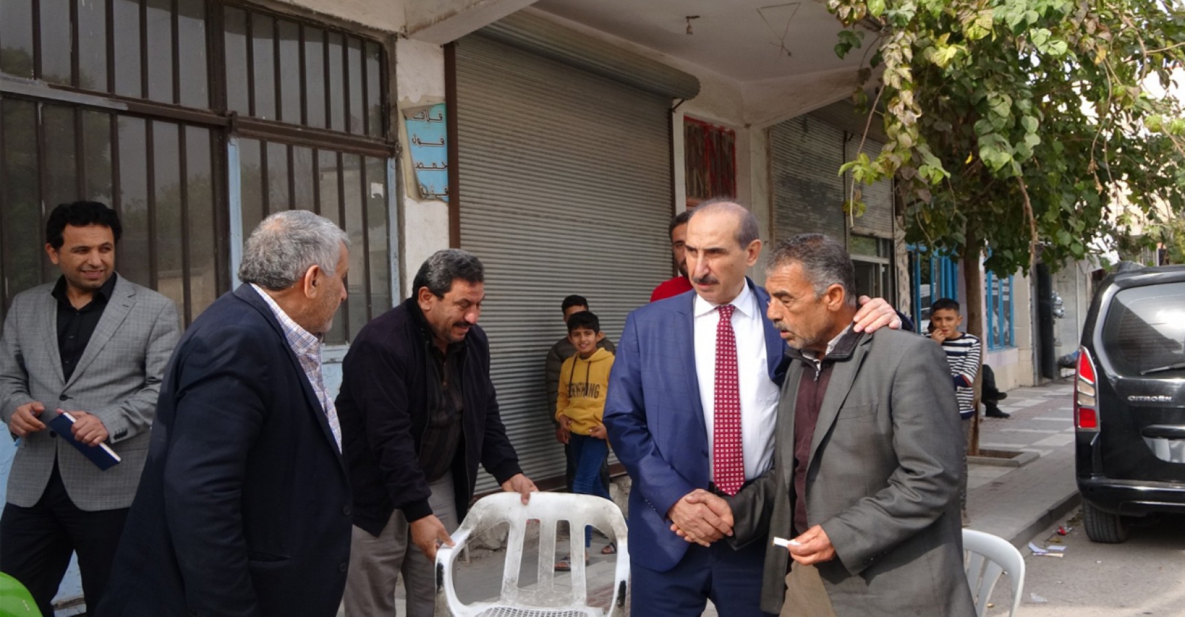 Başkan Yalçınkaya'dan esnaf ziyareti;
