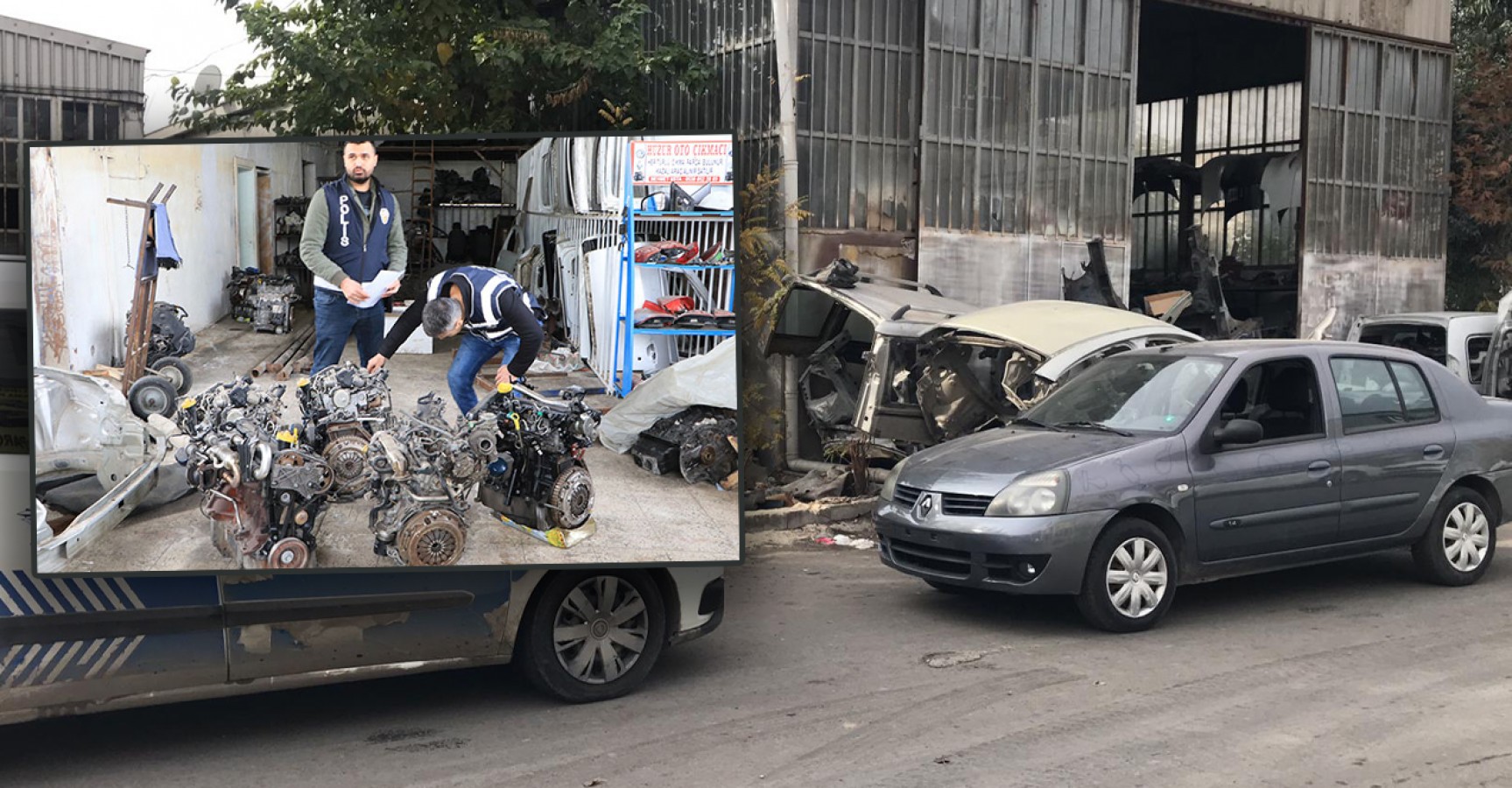 Urfa’da çalıntı araç atölyelerine operasyon!;