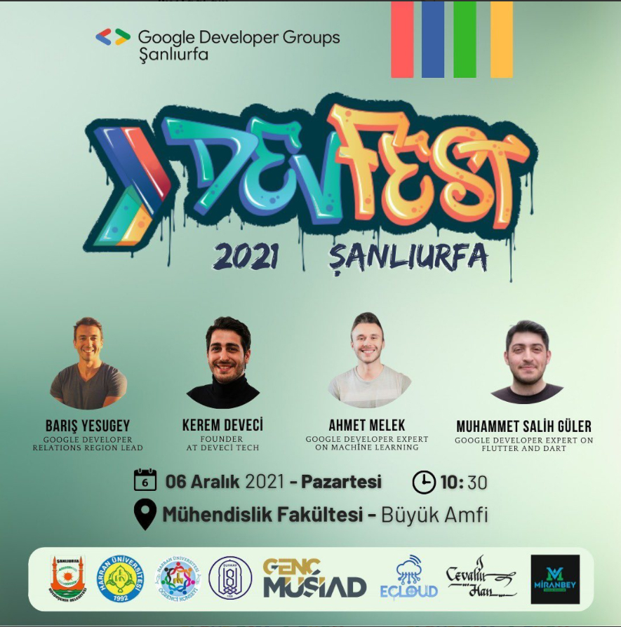 Şanlıurfa’da Devfest etkinliği;