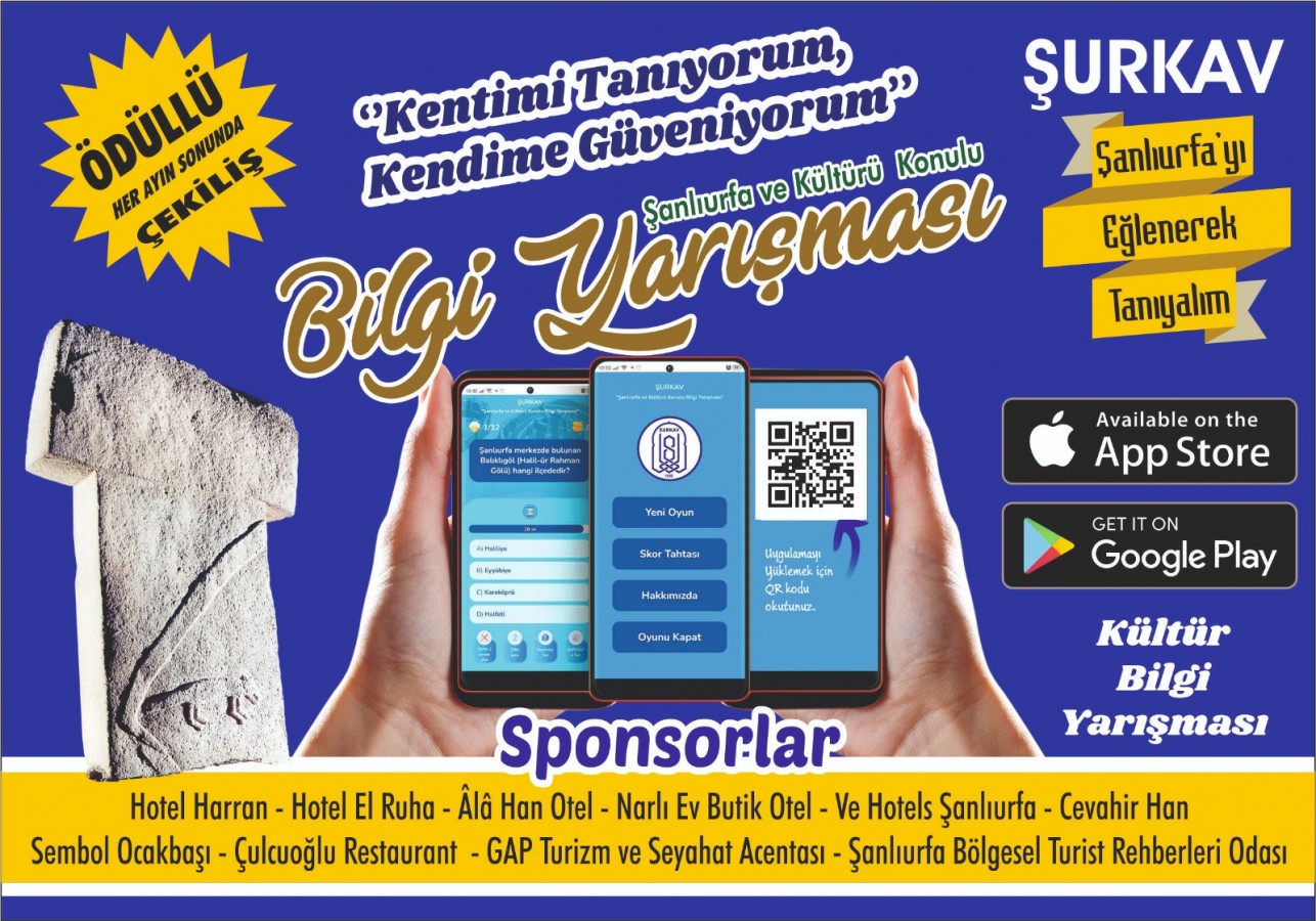 ŞURKAV’ın mobil bilgi yarışması kasım talihlileri belli oldu;
