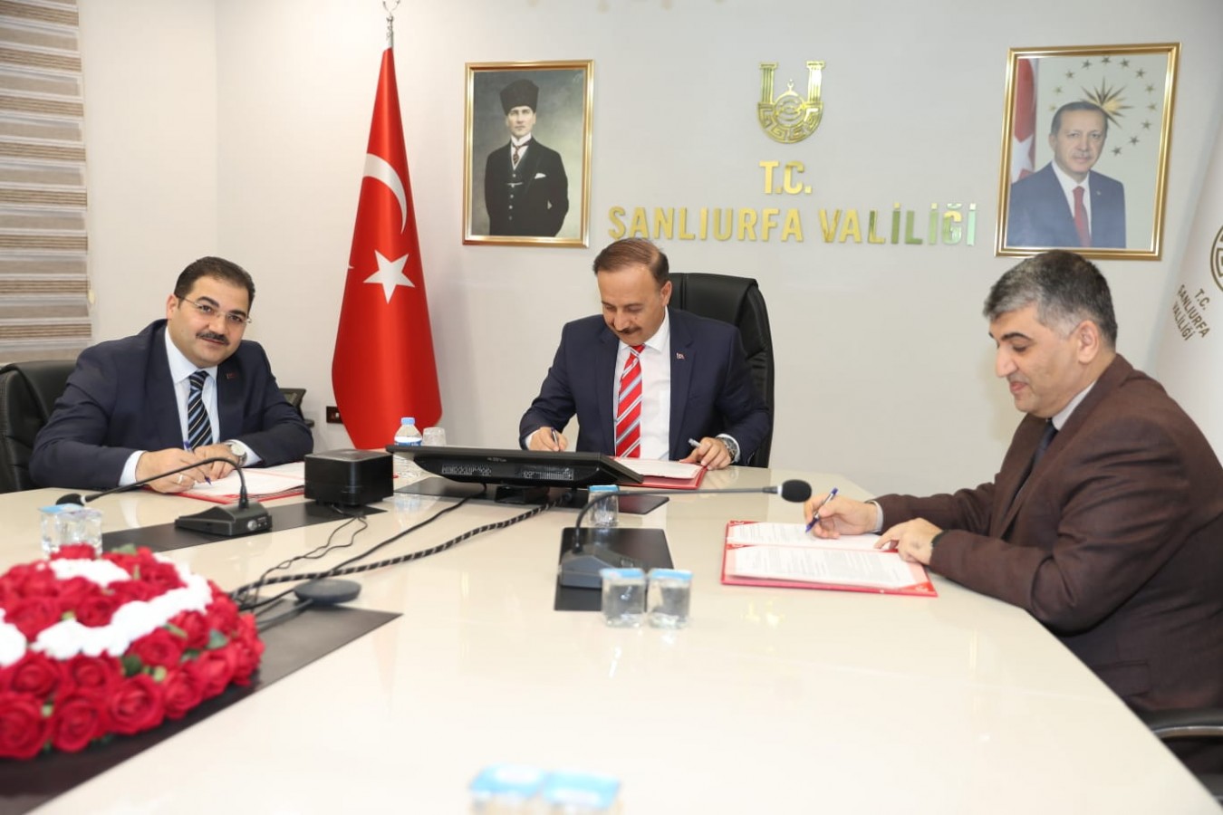 Haliliye Belediyesi’nin binası resmen diş hastanesi oldu;