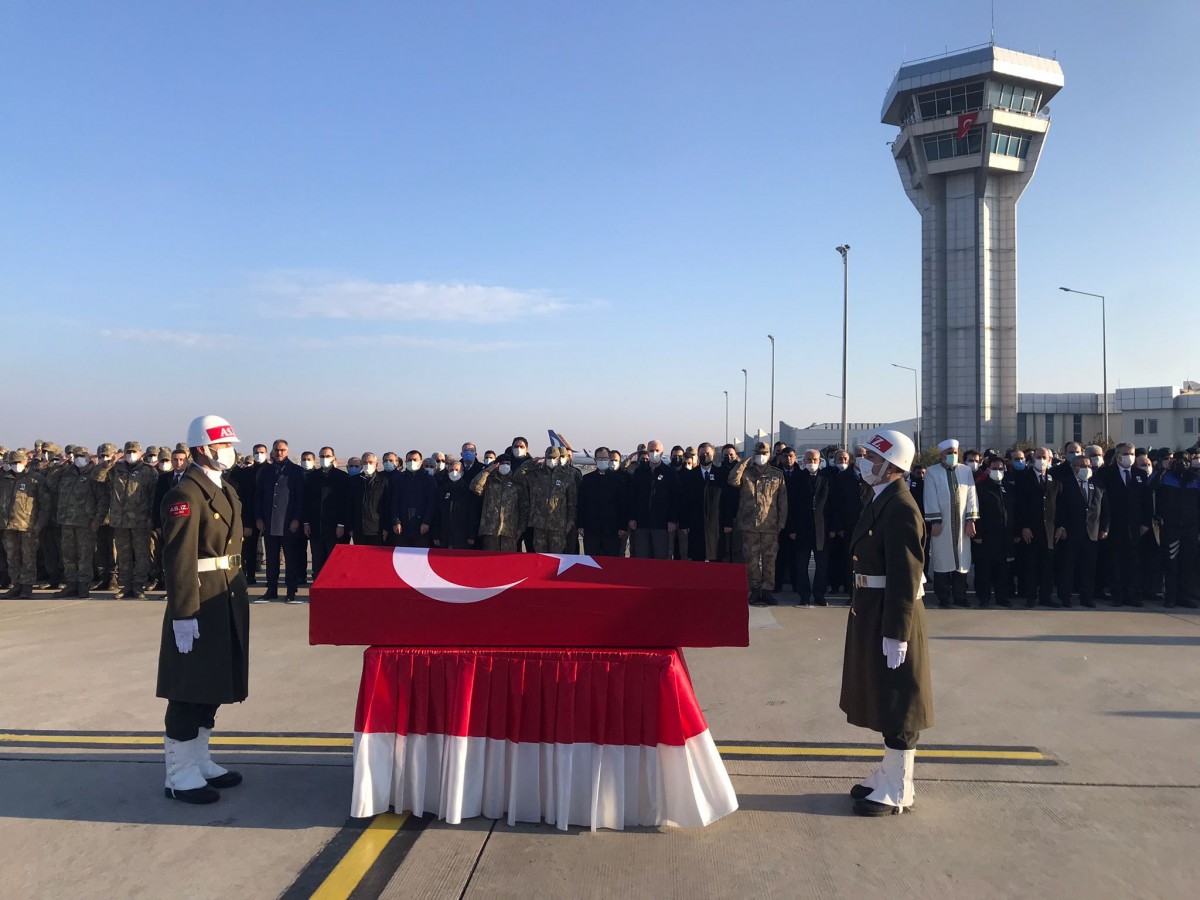 Şehit düşen DSİ personeli Urfa’dan memleketine uğurlandı;