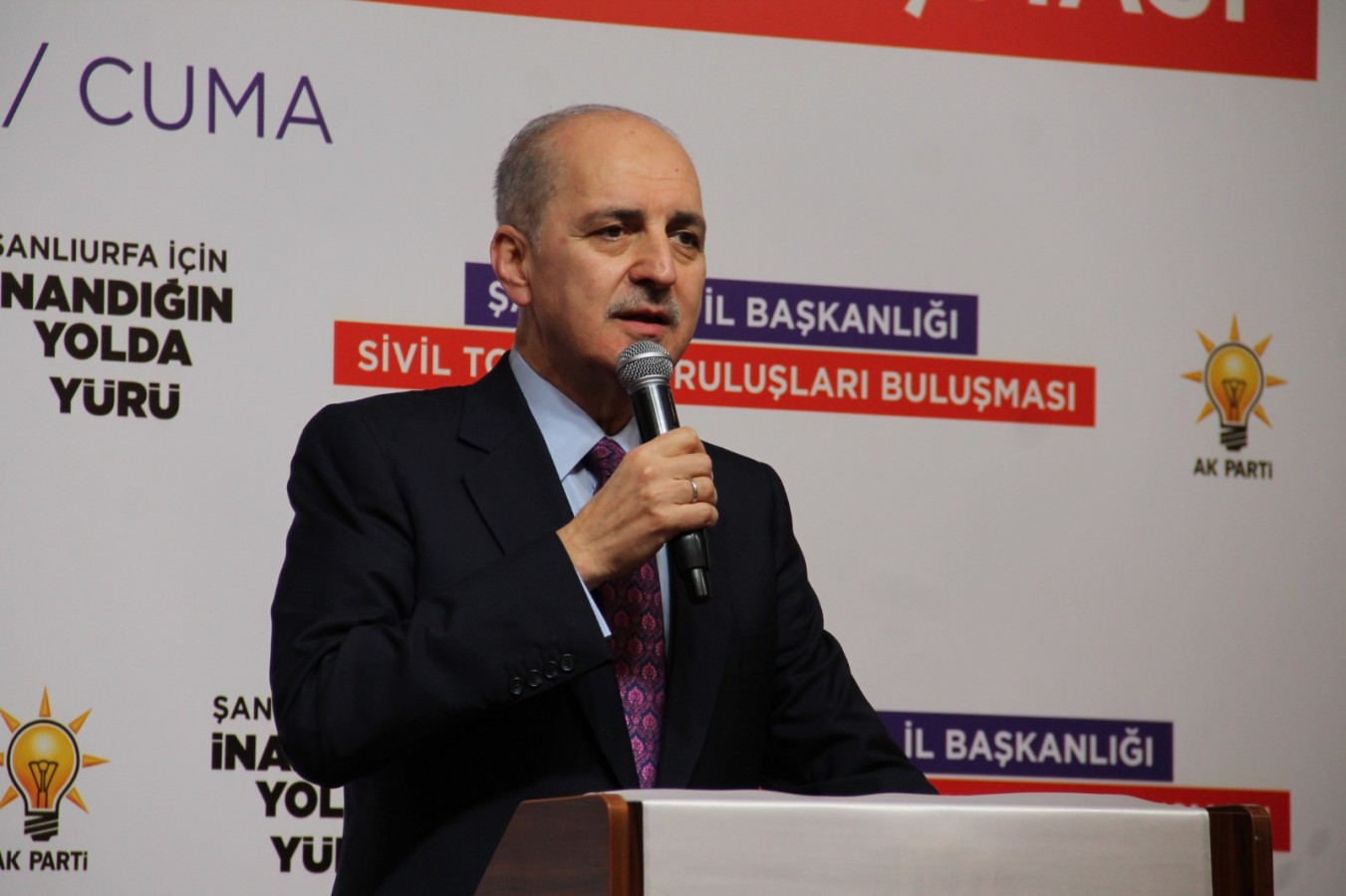 Kurtulmuş Urfa'da konuştu: “Bütün şehir hastaneleri Urfa’daki aşıyı kullanıyor”;