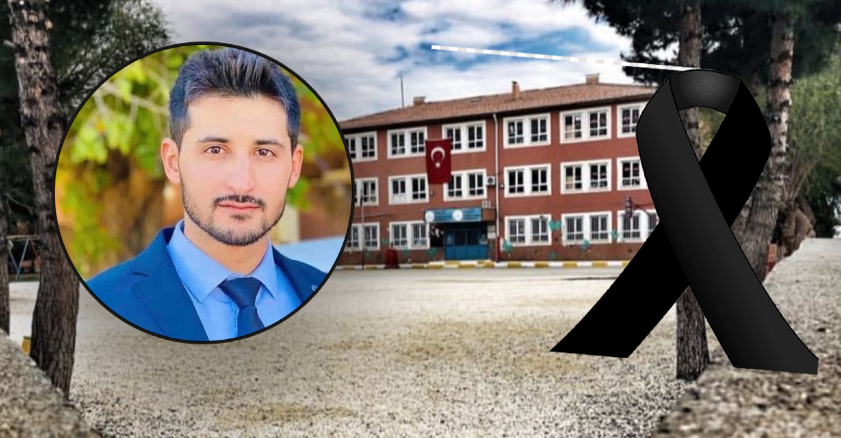 Genç bir eğitimci hayata yenik düştü;