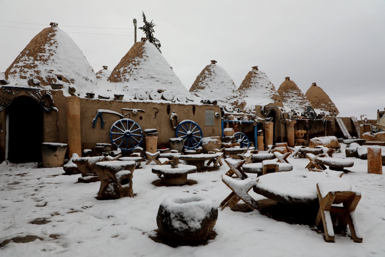 Harran’dan kartpostallık görüntüler;