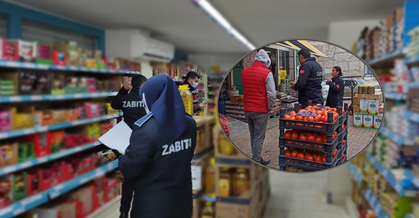 Zabıta ekiplerinden fiyat denetimi;