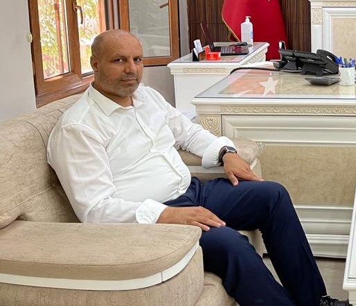AK Parti İlçe Başkanının acı günü;