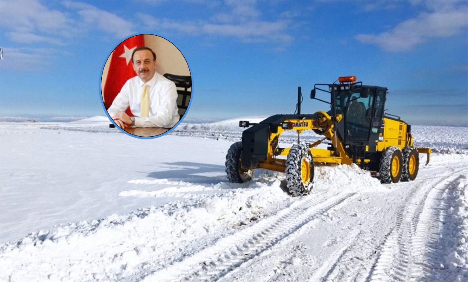 Vali Erin kent genelinde kapanan yol kalmadığını açıkladı;