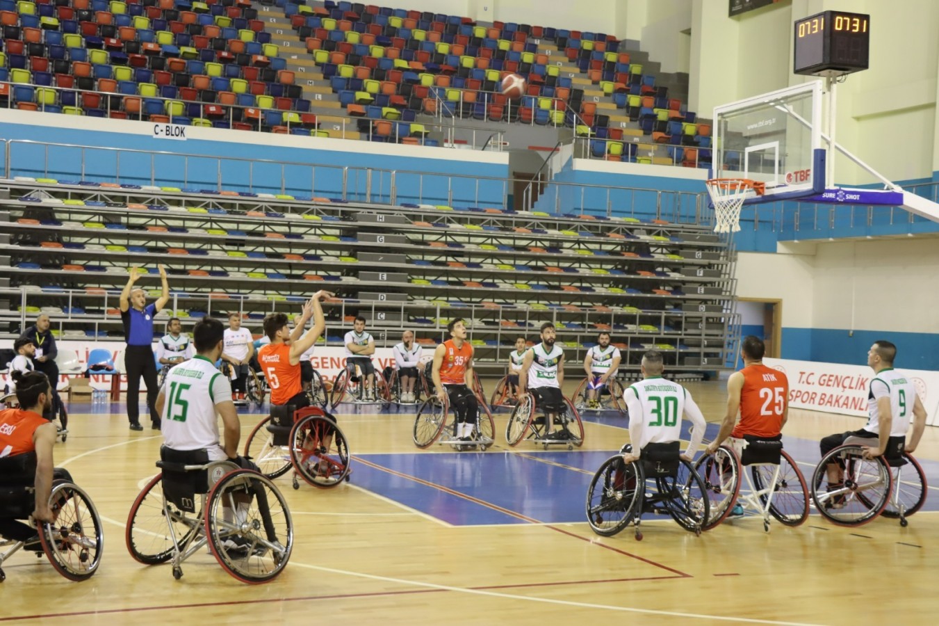 Büyükşehir Engelliler Takımı potada galip;