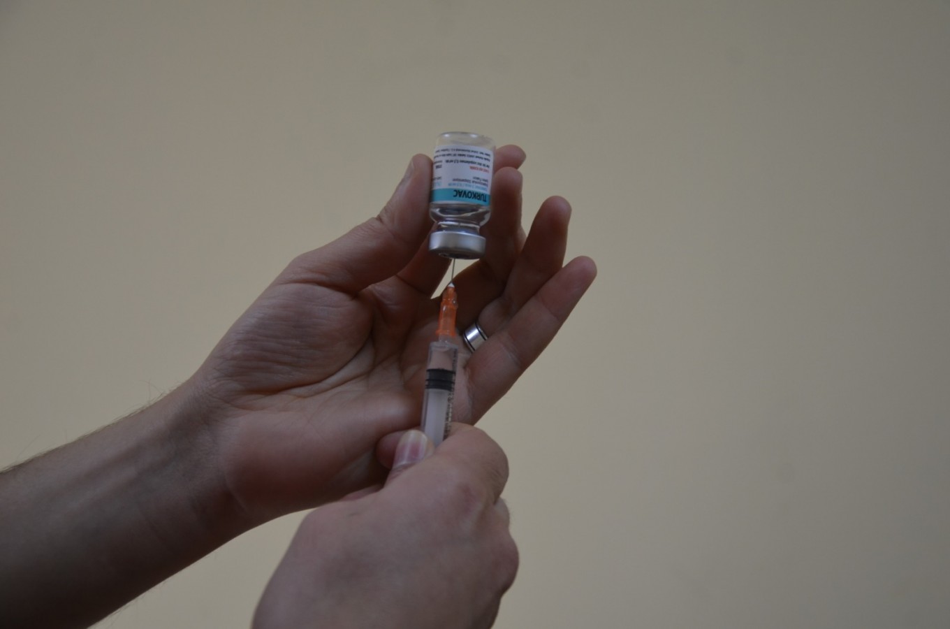 “Turkovac” aşısı Şanlıurfa’da uygulanmaya başladı;