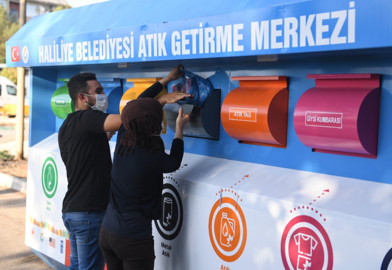 Haliliye Belediyesi geri dönüşüm projesinde rekor kırdı;