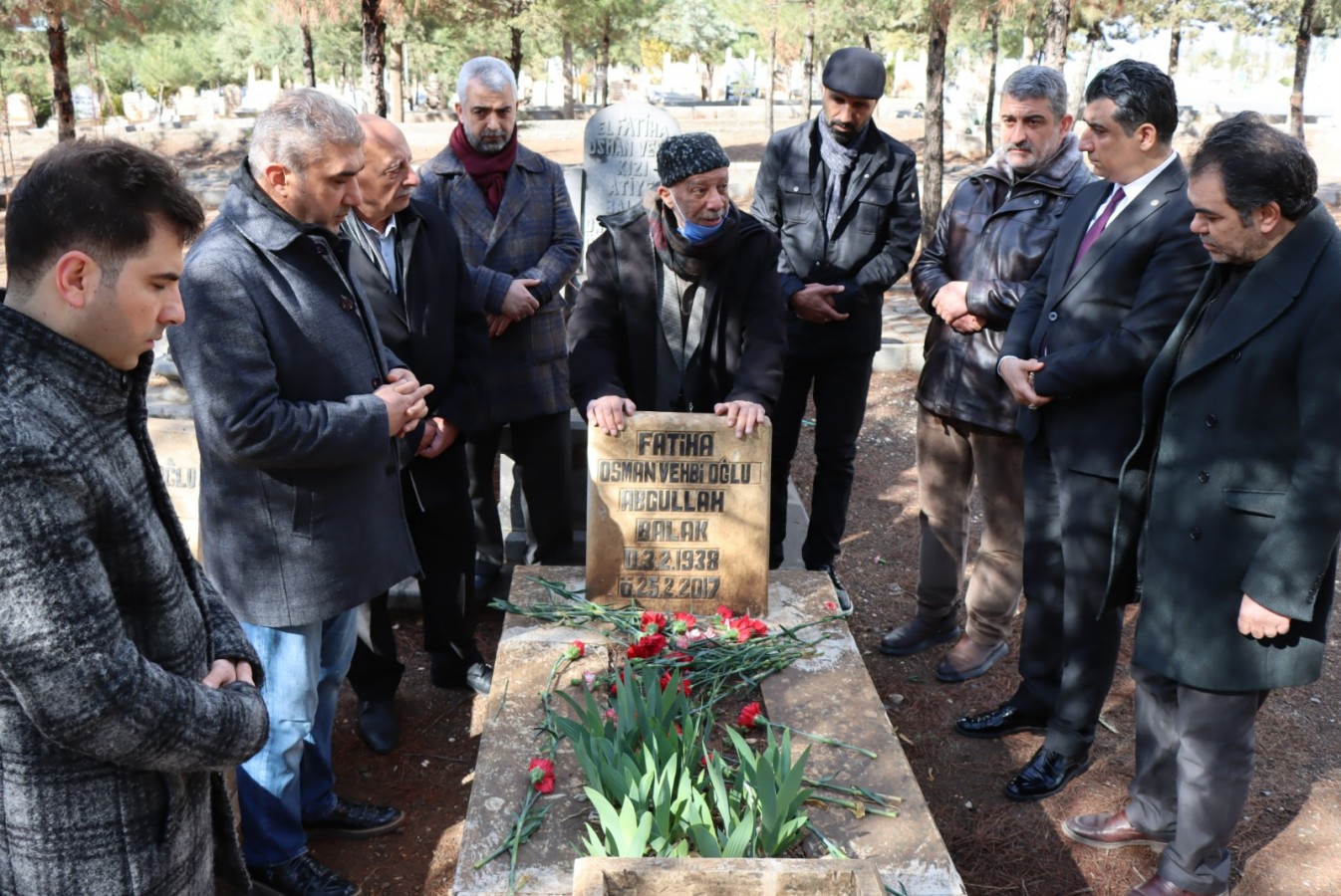 Abdullah Balak mezarı başında anıldı;