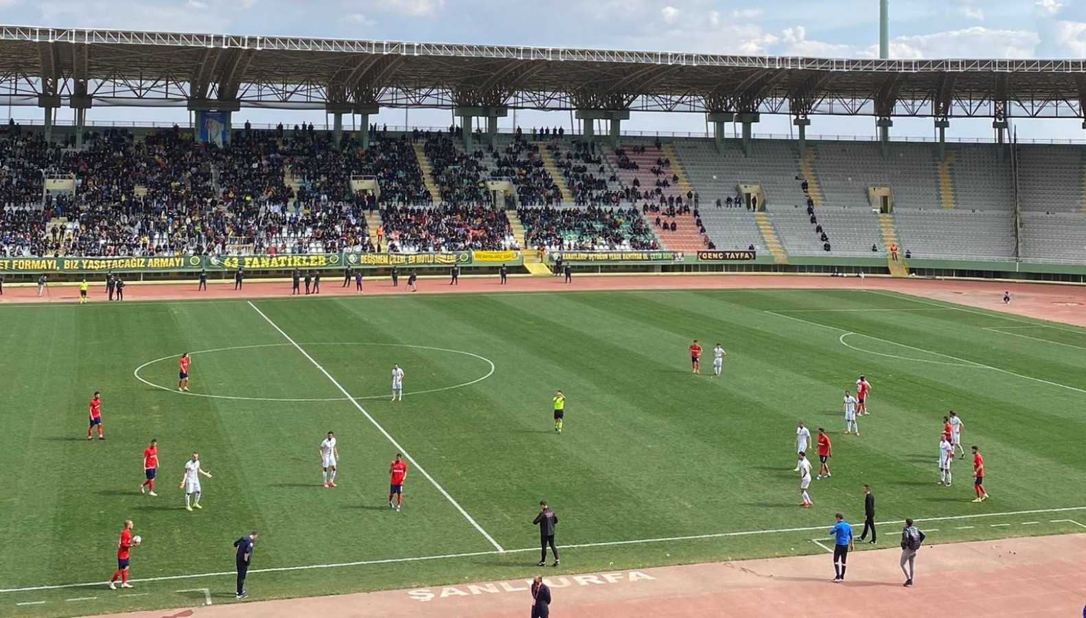 Şanlıurfaspor sahasında Zonguldak Kömürspor ile berabere kaldı;