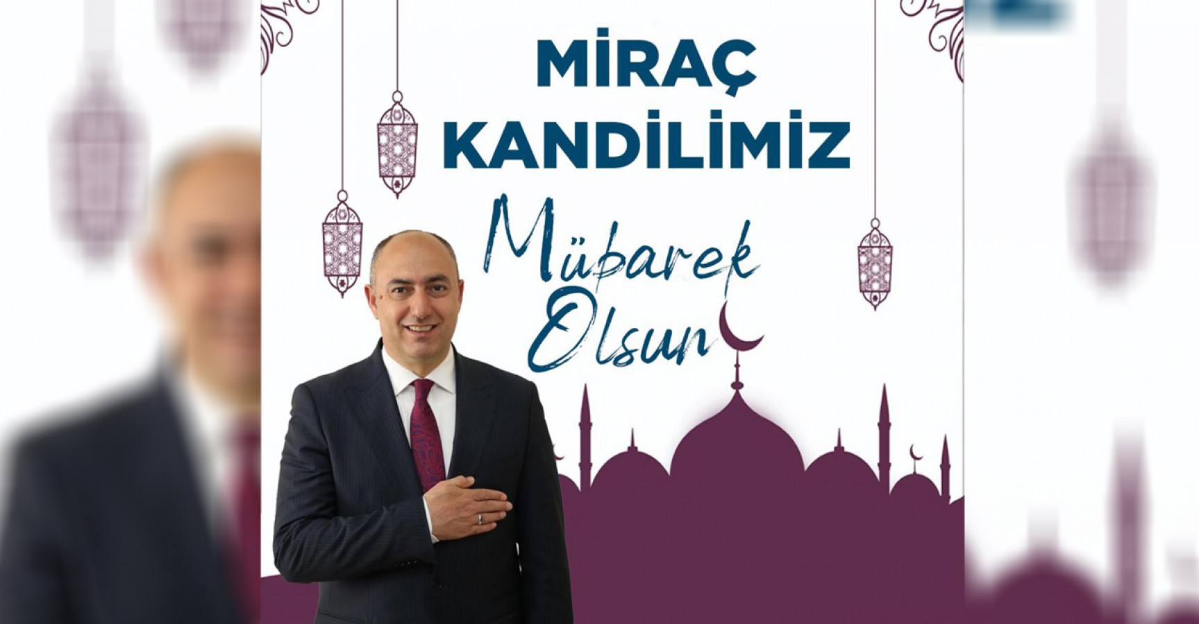 Başkan Aksoy’dan Miraç kandili mesajı;