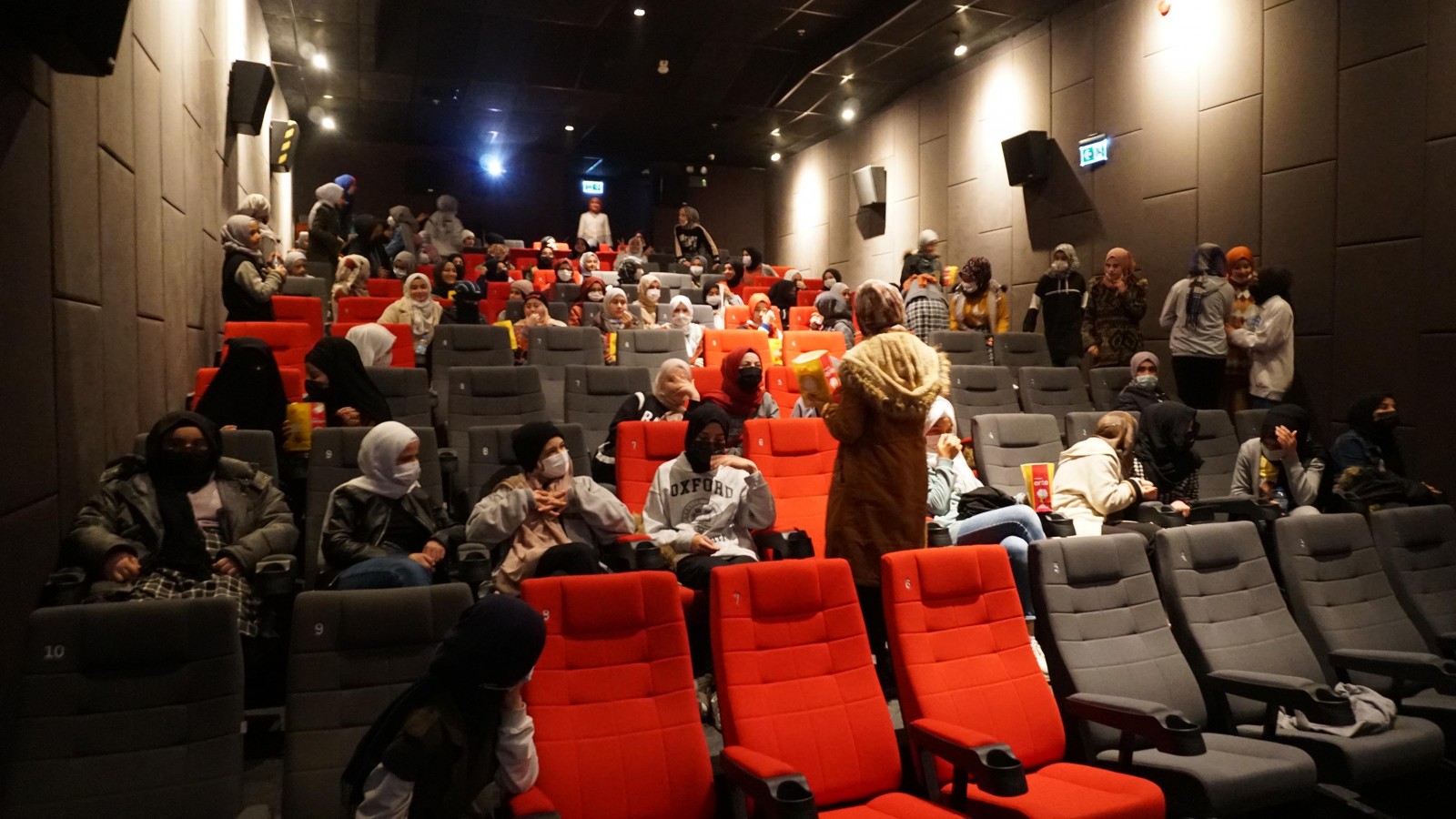 Haliliye’den öğrencilere sinema etkinliği;
