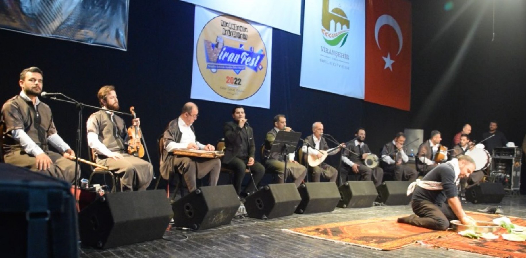 Viranfest günlerinde çiğköfteli konser coşkusu;