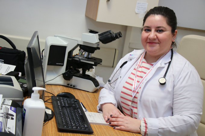 Urfa'da çocuk onkolojisi hastalıkları uzmanı doktor göreve başladı;