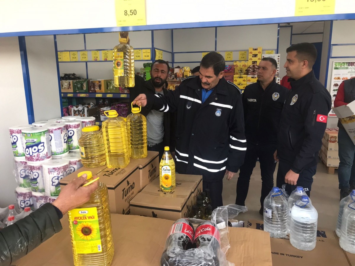 Marketlerde fiyat ve stok denetimi!;