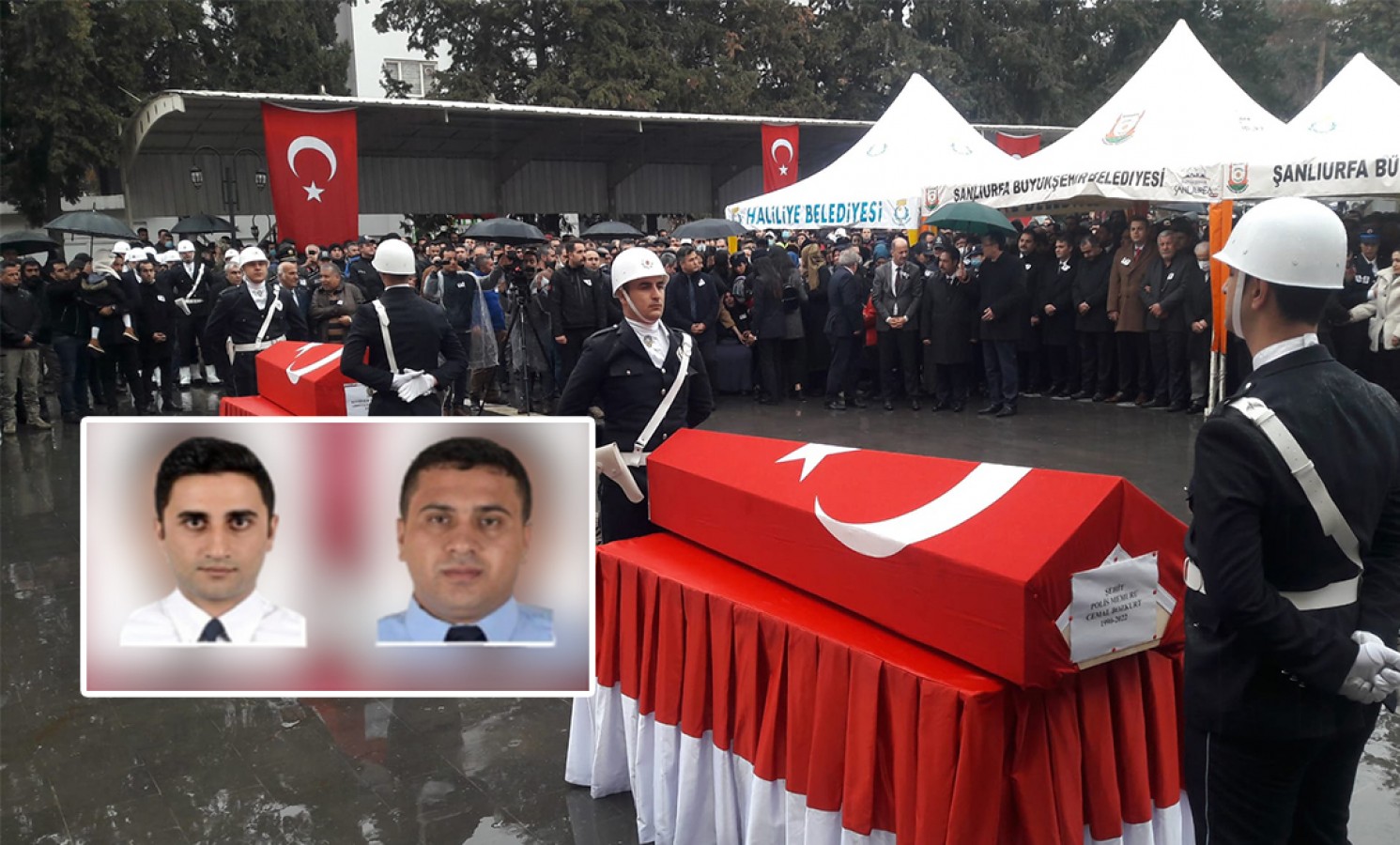 Polisleri şehit eden zanlının onlarca sabıkası çıktı;