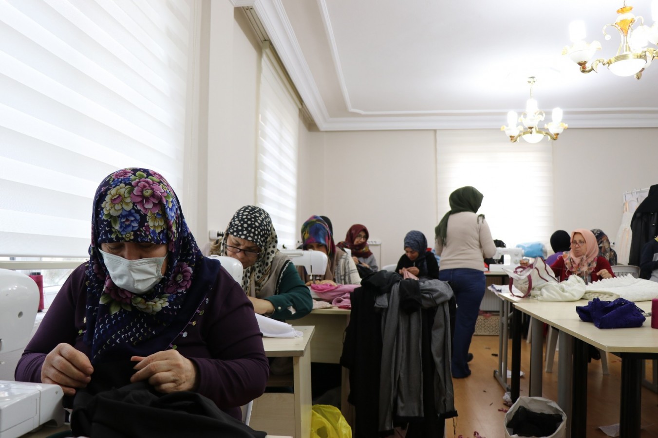 Haliliye’de kadınlar kurslarda eğitim görüyor;