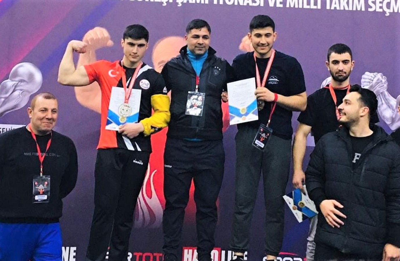 Şampiyonaya Şanlıurfalı sporcular damga vurdu;