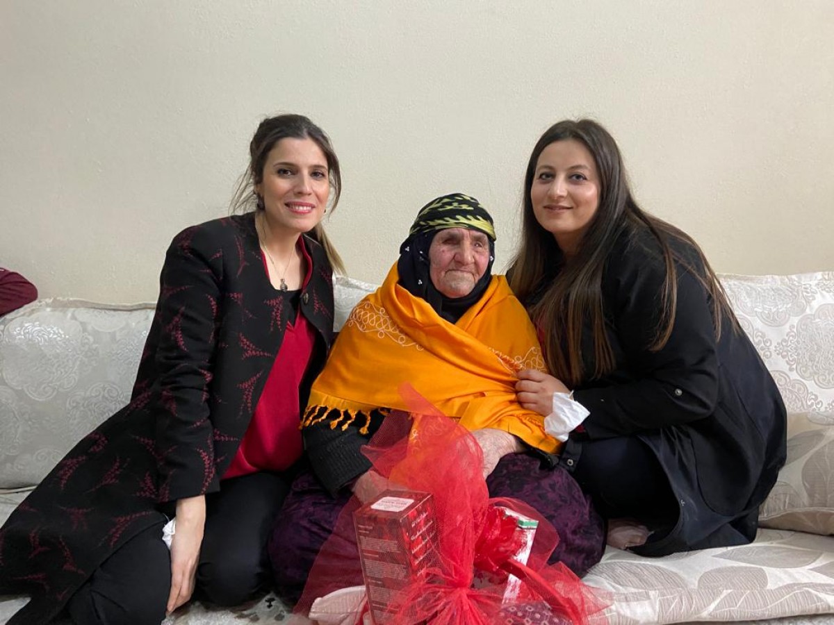 Viranşehir'de yaşlılar unutulmadı;