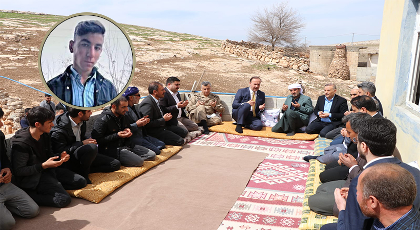 Vali Erin'den şüpheli şekilde ölen Aksem’in ailesine başsağlığı!;