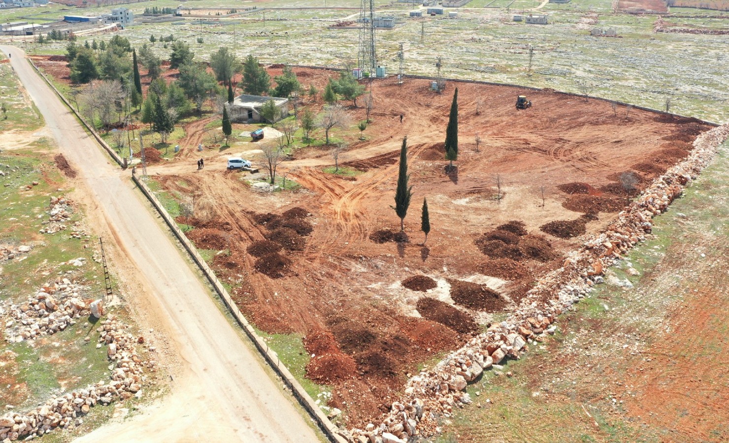 Büyükşehir Yukarı Göklü Mahallesine kent park kazandırıyor;