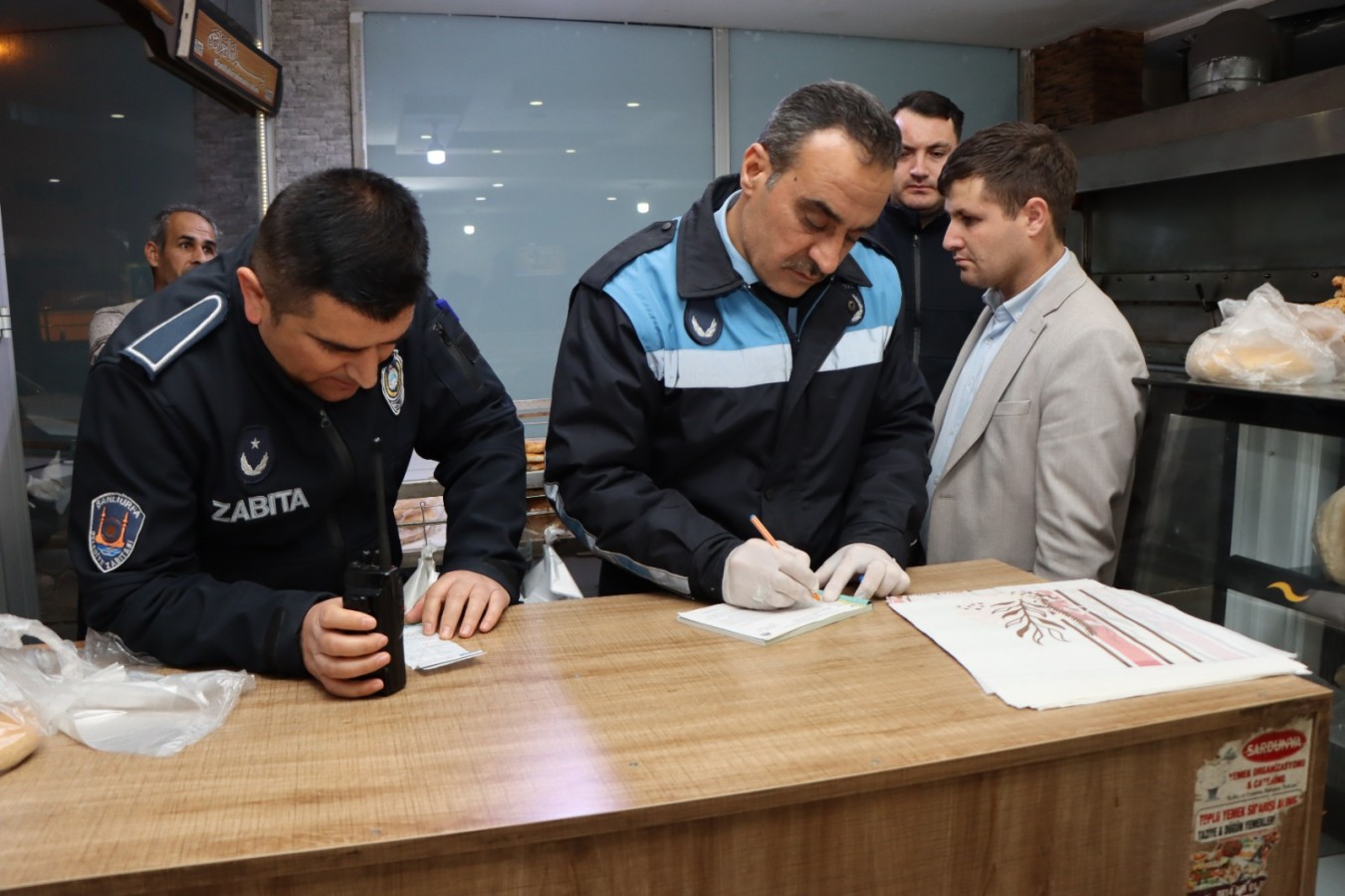 Urfa’da pide fırınları denetlendi;