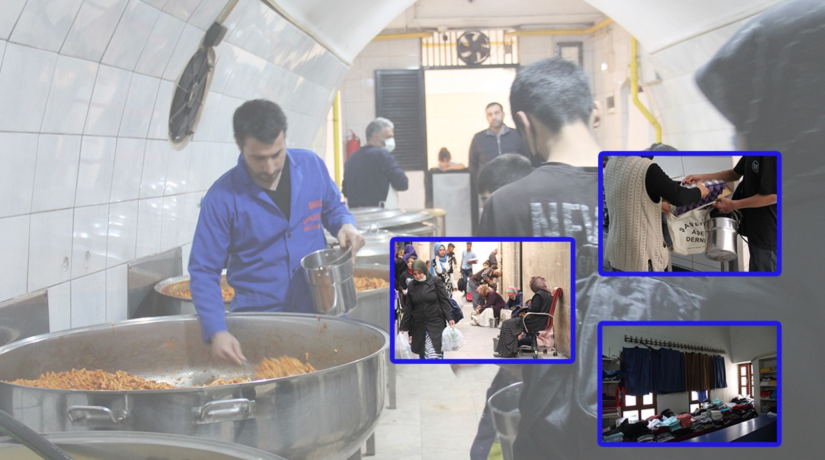 Aşevi binlerce yardıma muhtaç ailenin sıcak yemek kapısı;
