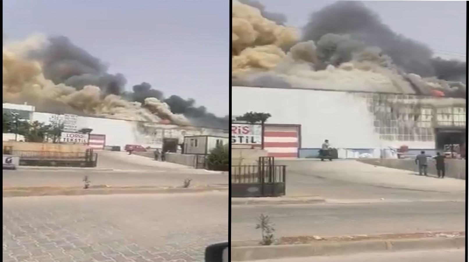 Urfa'da Organize Sanayi Bölgesi'nde çırçır fabrikasında yangın - EK;