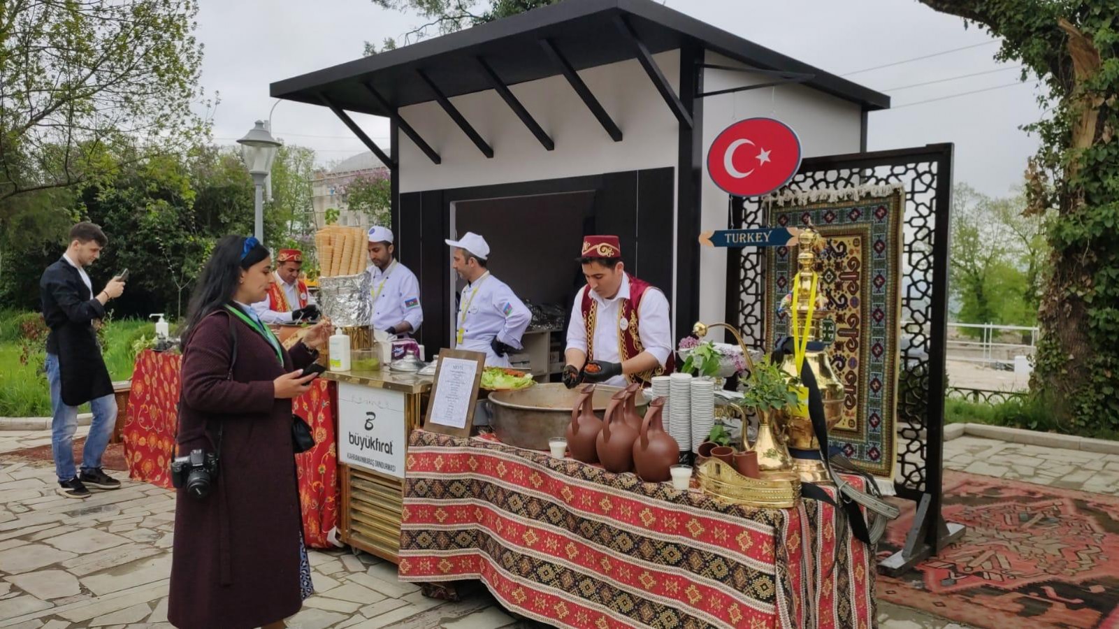 Azerbaycan'da Urfa lezzet festivali;