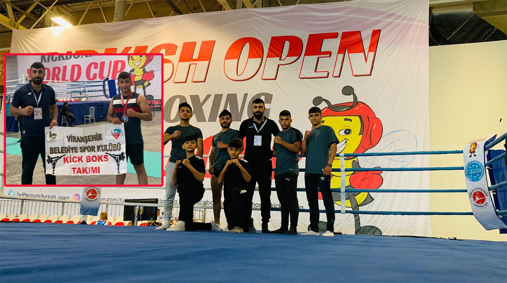 Viranşehir Belediyesporlu Dadvan dünya şampiyonu;