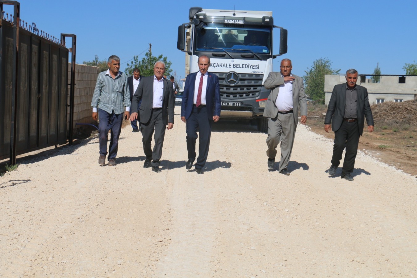 Akçakale'de mahallenin 30 yıllık su sorunu çözüldü;