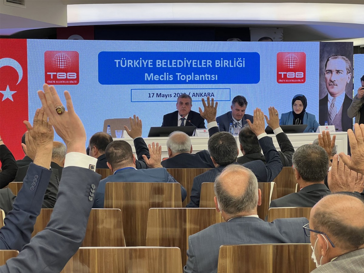 Beyazgül, TBB Meclis Toplantısına başkanlık etti;