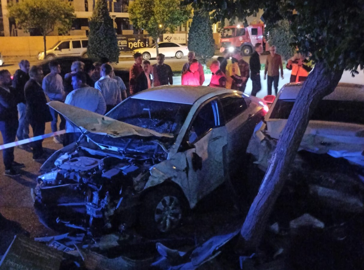 Urfa’da zincirleme kaza! 2 yaralı;