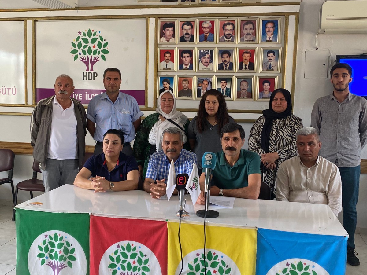 HDP Şanlıurfa İl Teşkilatı kongreye gidiyor;
