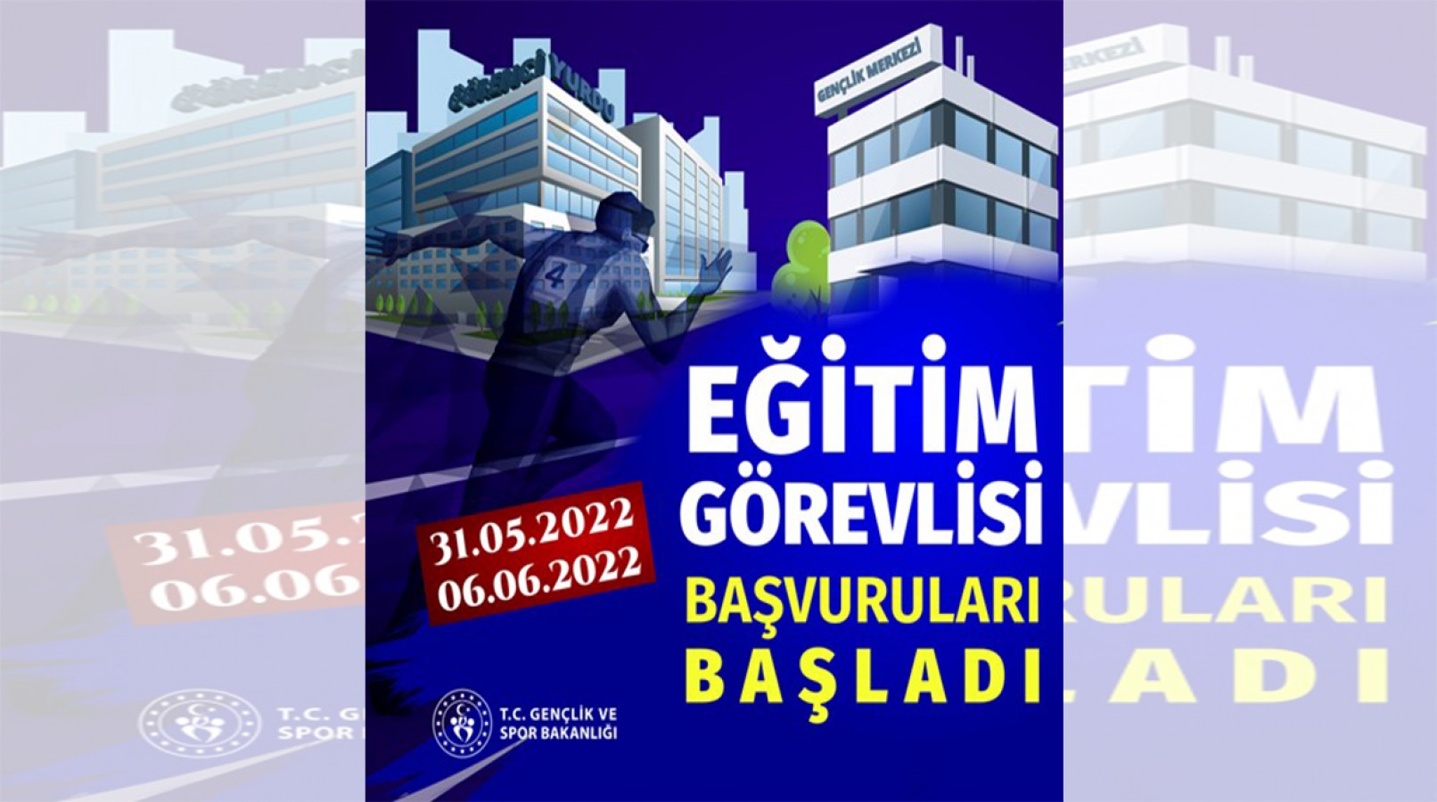 Eğitim görevlisi başvuruları başladı;