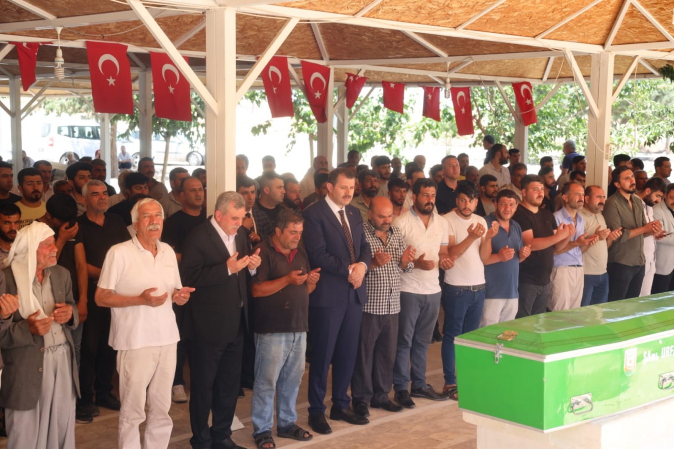 Şanlıurfa'da milli sporcu son yolculuğuna uğurlandı;